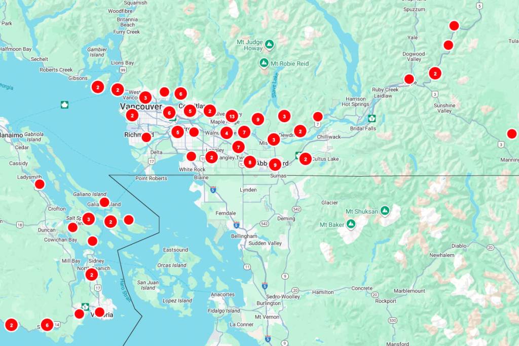 Power restored to 105K customers after windstorm in B.C’s south coast: BC Hydro