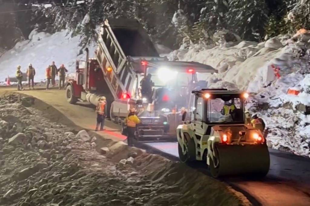 Repair work to close sections of Hope highways for next 3 days